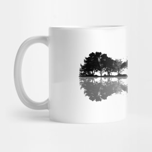 Nature guitar (Black) Mug